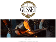 Tablet Screenshot of glockengiesserei-gusset.ch